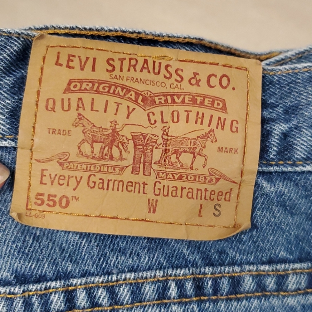 Levi's  women's jeans 550 straight leg